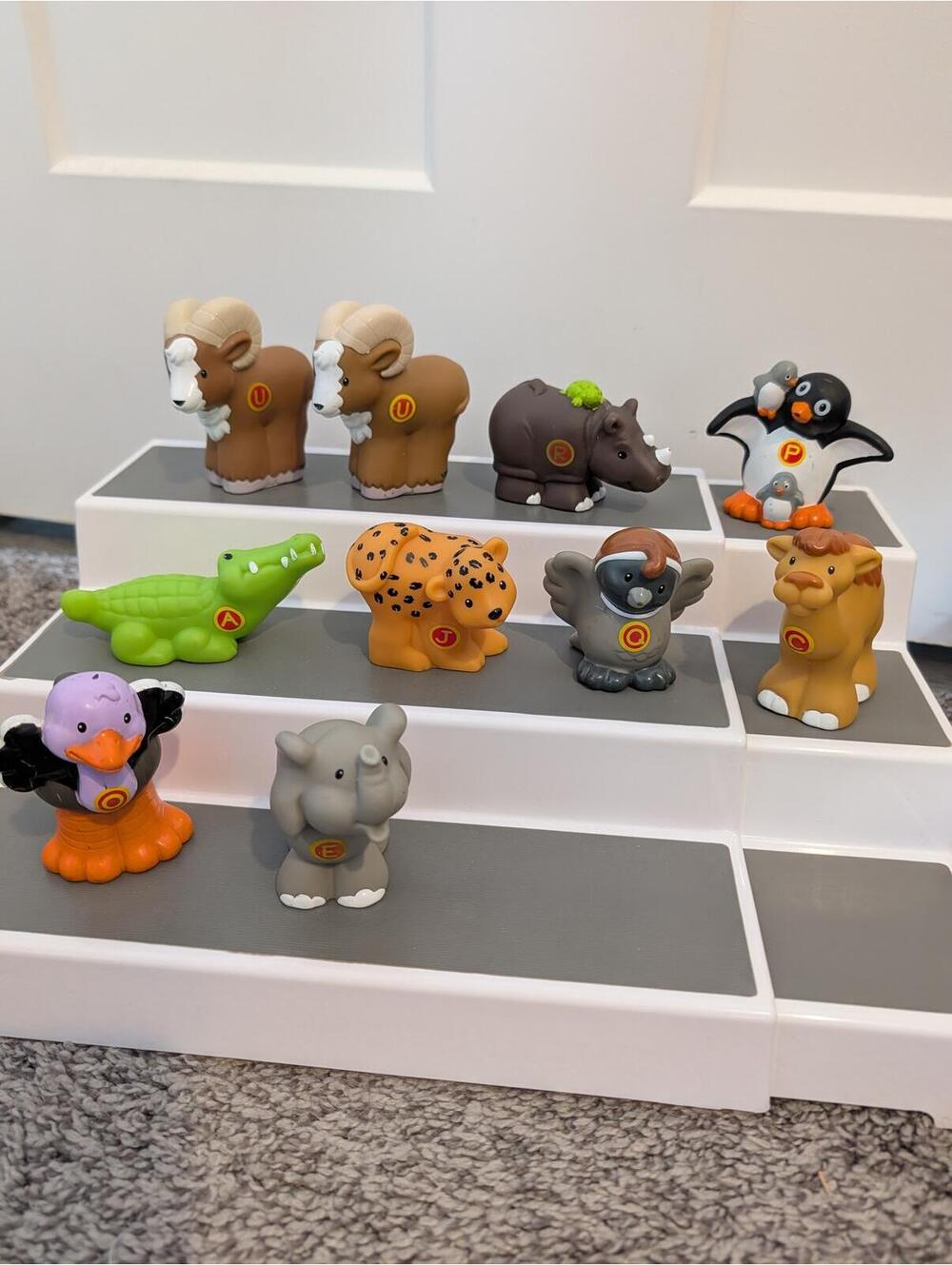 Little People Alphabet Zoo Animals Lot of 10